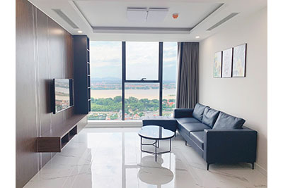 Cho thuê căn hộ 02 phòng ngủ, view Sông Hồng, mới, hiện đại cao cấp tại tòa Sunshine City