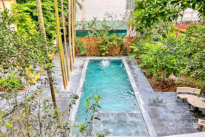 Renovated House with Garden & Private Pool for Rent in the Heart of Tay Ho 