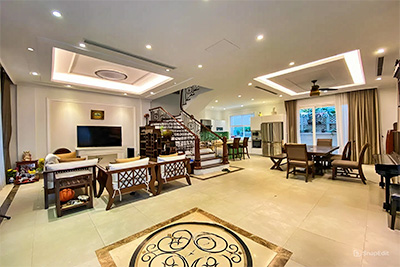 Rent Semi-Detached Villa Vinhomes Riverside | 4BR, 150m², Fully Furnished