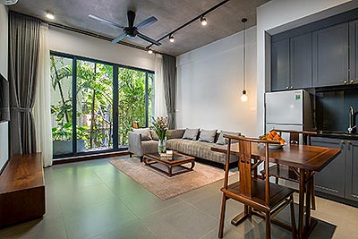 Rustic  expansive home with one bedroom in Tu Hoa