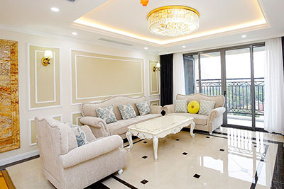 Semi – classic, luxury 03 bedroom apartment  in D Le Roi Soleil, Xuan Dieu street