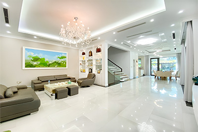 Semi-Detached Villa for Rent in Vinhomes Riverside | River View, 4BR