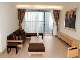 Skycity Hanoi Furnished 2 bedroom apartment for rent on high floor