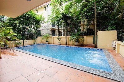 Spacious 4 Bedroom Pool House for Rent in Tay Ho - The Perfect Blend of Beauty and Luxury