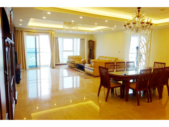Spacious luxury 4 BR Apartment for rent at L tower Ciputra Hanoi
