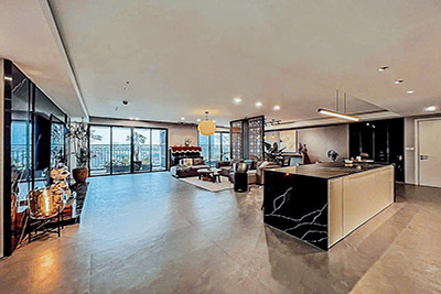  Special Apartment 300sqm For Rent AT 59 Xuan Dieu Hanoi - West Lake & Red River View