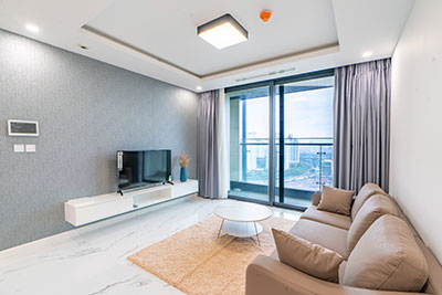 Cho thuê căn hộ Sunshine City: 02 phòng ngủ, 83m2, tầng cao, view thành phố Hà Nội