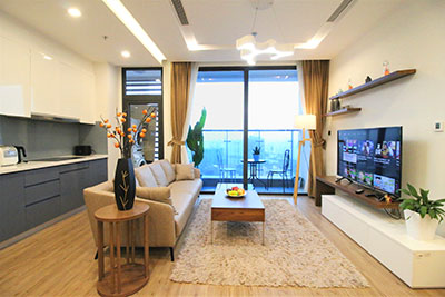 Super family living accommodation of 3 bedrooms in M3 Tower, Vinhomes Metropolis Hanoi