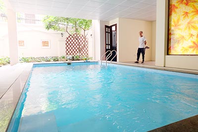 CHo thuê nhà hiện đại có bể bơi tại Tô Ngọc Vân, Tây Hồ
