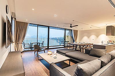 Top floor 4 bedroom Apartment with fabulous lake view in Tay Ho