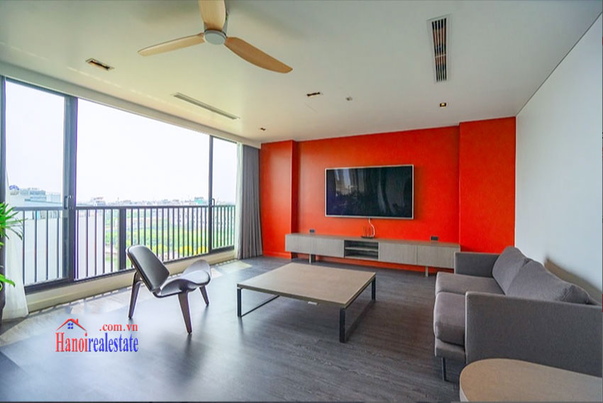 Top floor Duplex 3-bedroom apartment on Trinh Cong Son, lake view 3