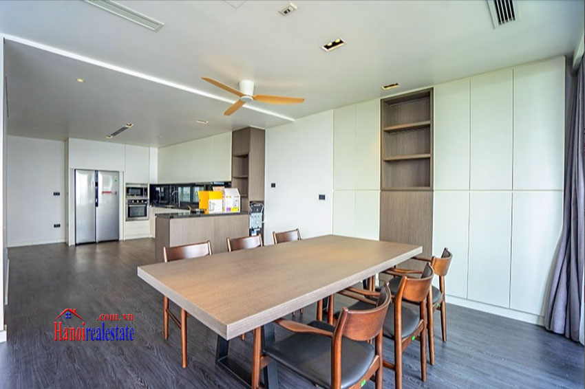 Top floor Duplex 3-bedroom apartment on Trinh Cong Son, lake view 5