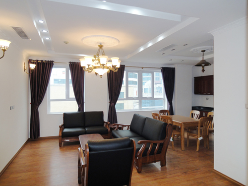Two bedrooms Serviced apartment for rent at Royer Building, Hai Ba Trung-Hanoi