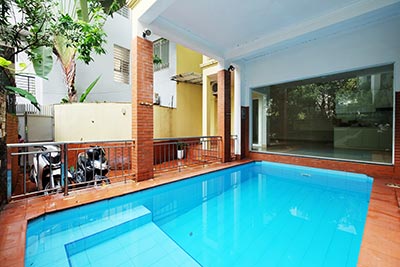 Unfurnished swimming pool house on Dang Thai Mai, Tay Ho