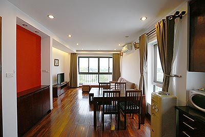 Unlimited view 2 bedroom apartment on and spacious Xom Chua Road, quiet and friendly residence
