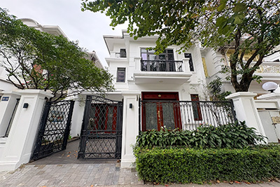 Villa for Rent in Ciputra C2 – Opposite Hanoi Academy – 198sqm, 5BR