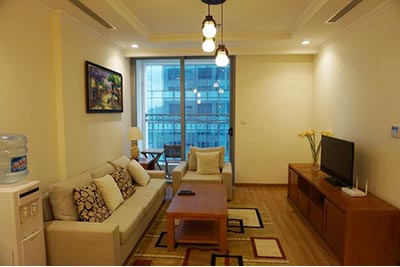 Vinhomes Nguyen Chi Thanh: Rental Furnished 02BRs apartment, balcony