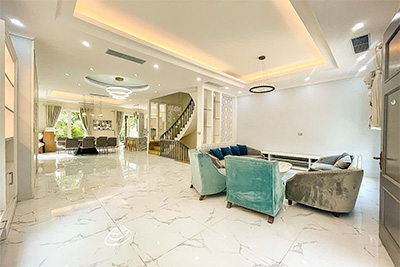 Vinhomes Riverside Villa in Bang Lang with Basement, River View - VIP Area