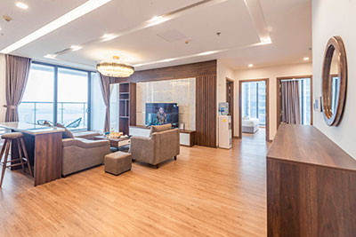 Cho thuê căn hộ 04 phòng ngủ 150m2, mới, hiện đại tại tòa nhà Vinhomes Metropolis Hà Nội