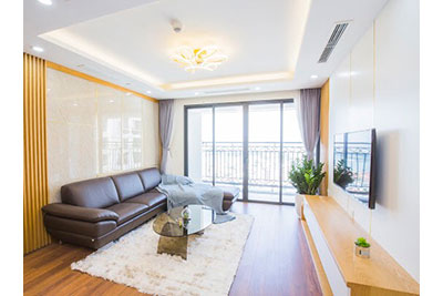 Wooden style, Westlake view 03 bedroom apartment in D’Le Roi Soleil complex